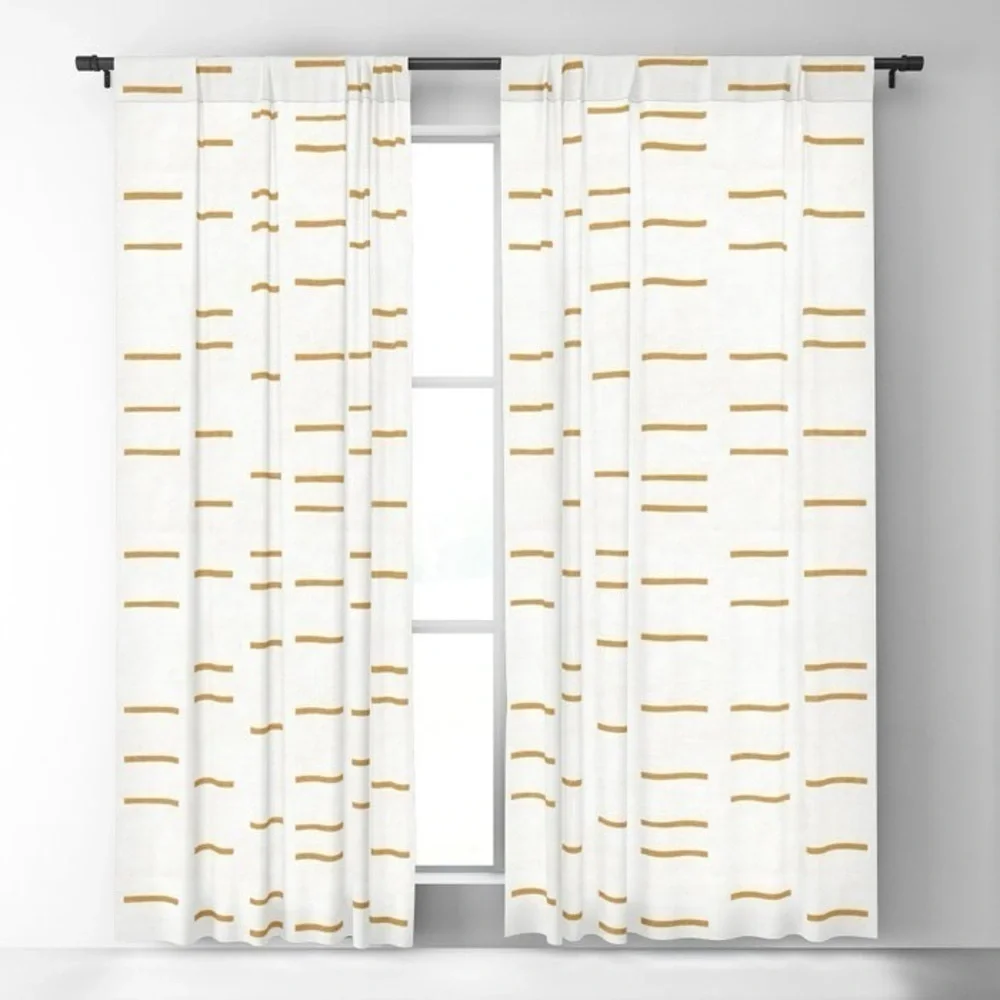 OCHRE LINE Curtain; 50
